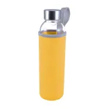 Capri Glass Bottle / Neoprene Sleeve - Yellow
