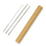 Evergreen Straw Set - Natural