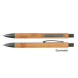 Aspen Bamboo Pen - Gunmetal