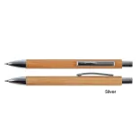 Aspen Bamboo Pen - Silver