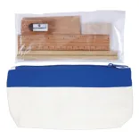 Oxford Stationery Set - Natural/Blue