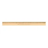Axis 30cm Wooden Ruler - Laser Engraved