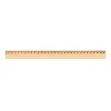 Axis 30cm Wooden Ruler - Undecorated