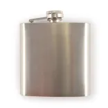 Stainless Steel Hip Flask - Silver