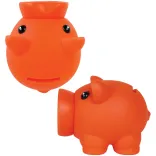 Micro Piglet Coin Bank - Orange