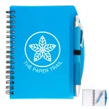 Scribe Spiral Notebook with Pen - Scribe Spiral Notebook with Pen