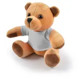 Honey Plush Teddy Bear - Grey