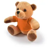 Honey Plush Teddy Bear - Orange