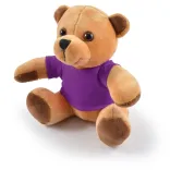 Honey Plush Teddy Bear - Purple