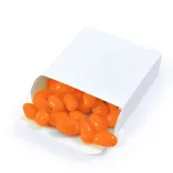Corporate Colour Jelly Beans in 50g Box  - Orange