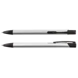 Napier Pen (Black Edition) - Silver