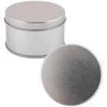 Silver Round Tin - Silver