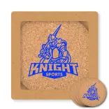 Villa Cork Round Coaster - Set of 4 - Villa Cork Round Coaster - Set of 4