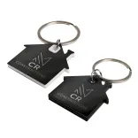 House Stainless Steel Keytag - House Stainless Steel Keytag