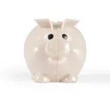 World's Smallest Pig Eco Coin Bank - Front