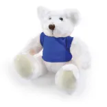 Frosty Plush Teddy Bear - Blue
