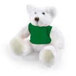 Frosty Plush Teddy Bear - Dark Green