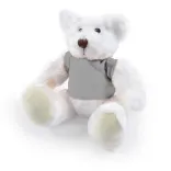 Frosty Plush Teddy Bear - Grey