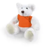 Frosty Plush Teddy Bear - Orange