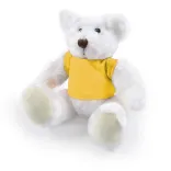 Frosty Plush Teddy Bear - Yellow