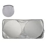Summer Car Sun Shade - Silver/Black