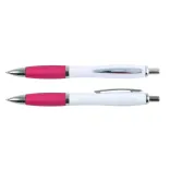 Viva Pen - White Barrel - White/Pink