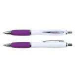 Viva Pen - White Barrel - White/Purple