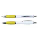 Viva Pen - White Barrel - White/Yellow