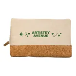 Corsica Calico / Cork Utility Case - Screen Print