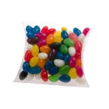 Assorted Colour Mini Jelly Beans in Pillow Pack - Clear/Assorted