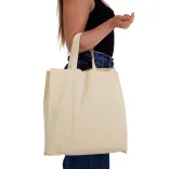 Supa Shopper Short Handle Calico Bag  - Supa Shopper Short Handle Calico Bag 