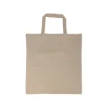 Supa Shopper Short Handle Calico Bag  - Natural