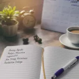 Venture A5 Natura Notebook  - Lifestyle