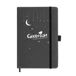 Astro Hard Cover Recycled Leather Notebook  - Screen Print