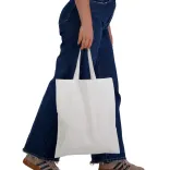 Coloured Cotton Short Handle Tote Bag - Lifestyle 3