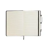 Venture RPET A5 Notebook - Pen loop in use