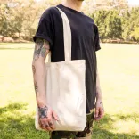 Calico Long Handle Bag - Lifestyle 2