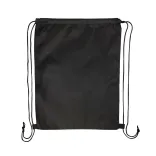 Pronto Drawstring Backpack  - Black