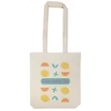 City Shopper Folding Calico Bag (LH) - Digital Transfer on Bag
