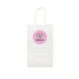 Express Paper Bag Small  - Digital Label 71mm Diameter