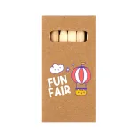 Colouring Short Handle Cotton Bag & Pencils - Digital Print on Pencils