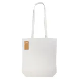 Colouring Long Handle Cotton Bag & Pencils - White/Natural