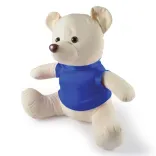 The Original Signature Calico Bear - Natural/Blue