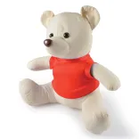 The Original Signature Calico Bear - Natural/Red