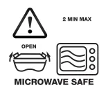 Zest Lunch Box / Food Container - Mircowave Safe 2 Min Max