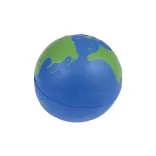 2 Colour World Globe Stress Reliever - Blue/Green