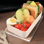 Stax Eco Lunch Box with Phone Holder Lid - Lifestyle