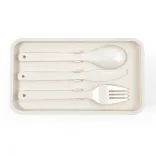 Stax Eco Lunch Box with Phone Holder Lid - Spoon Knife and Fork