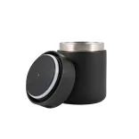 Deliver Food Container - Black Opened