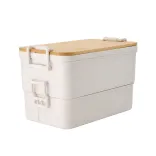 Sturdee Dual-Compartment Lunch Box - Double Stacked